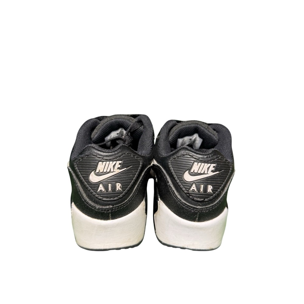 Nike Air Max 90 Black White HF6358-002 Preschool Kids Sneakers Size 3Y - Picture 4 of 6